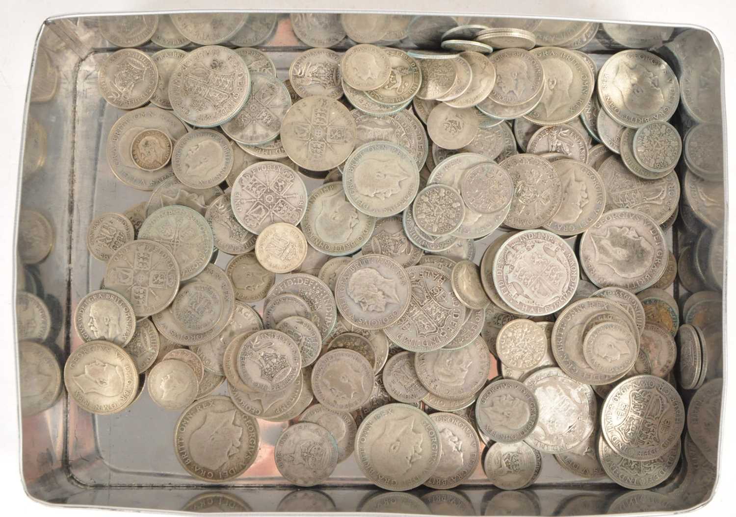 Lot 468 - LARGE COLLECTION OF BRITISH CIRCULATED SILVER COINS