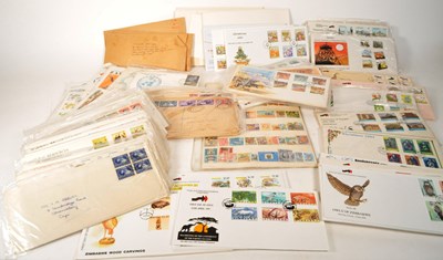 Lot 466 - ZIMBABWE COLLECTION OF STAMPS W/ OTHER EXAMPLES
