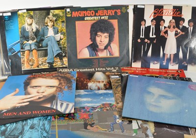 Lot 428 - COLLECTION OF LATE 20TH CENTURY ROCK / POP / FOLK LP VINYL RECORDS