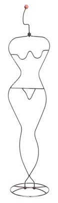 Lot 148 - LAURIDS LONBORG X IKEA - VINTAGE 1980S WIRE MANNEQUIN VALET STAND