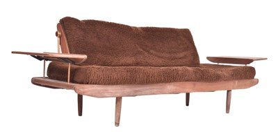 Lot 2 - TOOTHILL - WENTWORTH - MID CENTURY AFROMOSIA TEAK DAY BED