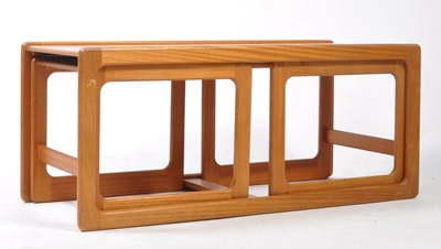 Lot 551 - MCINTOSH - VINTAGE MID CENTURY COFFEE / NEST OF TABLES