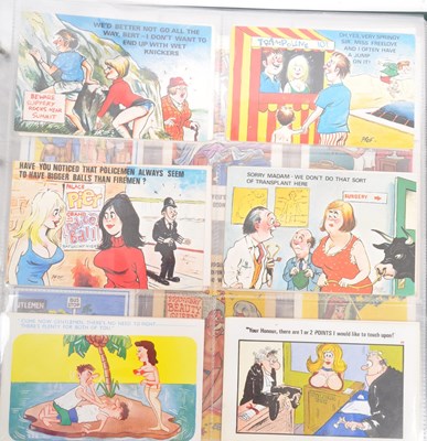 Lot 478 - COLLECTION OF MID CENTURY COMIC POSTCARD