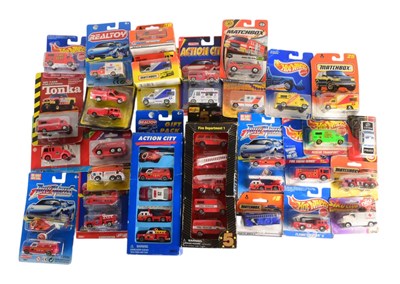 Lot 58 - DIECAST - COLLECTION OF CARDED DIECAST MODELS