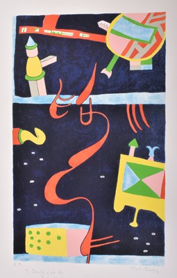 Lot 127 - MARTIN BRADLEY (1931-2023) - UNTITLED COLOUR LITHOGRAPH