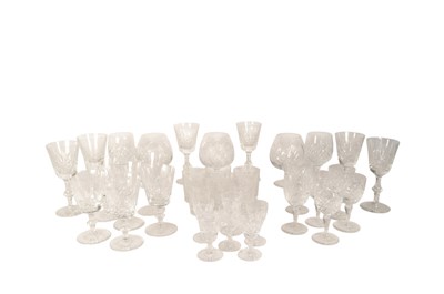 Lot 38 - LARGE COLLECTION OF 20TH CENTURY EDINBURGH CRYSTAL GLASSES