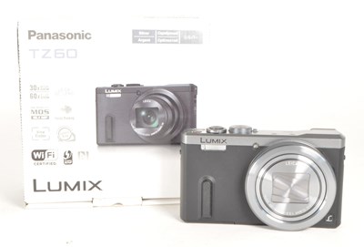 Lot 208 - CONTEMPORARY PANASONIC TZ60 PREMIUM COMPACT CAMERA