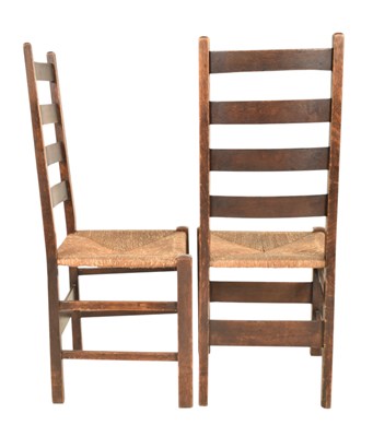 Lot 427 - AMBROSE HEAL FOR HEAL & SON - LETCHWORTH - EIGHT CIRCA 1905 CHAIRS