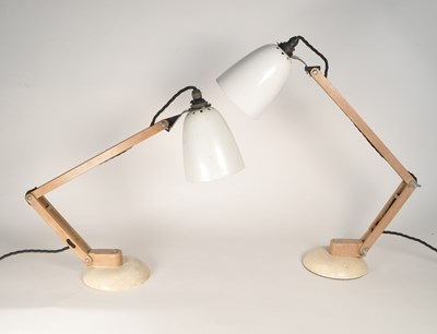 Lot 580 - MACLAMP - HABITAT - TWO MID CENTURY DESK LAMPS