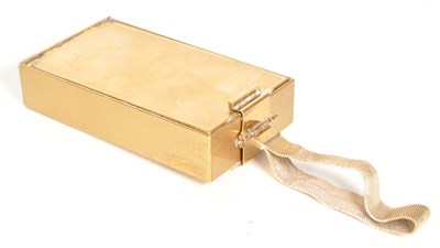 Lot 240 - MID CENTURY L.S.M PARKLANE GOLD PLATED COMPACT / CIGARETTE CASE
