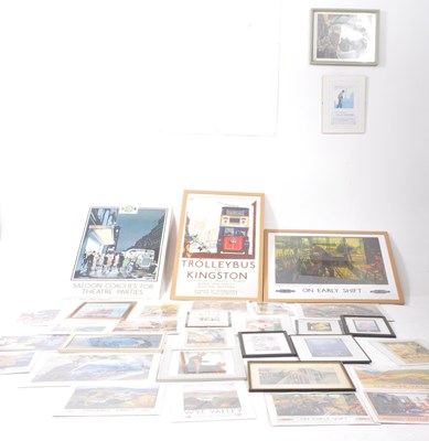 Lot 574 - COLLECTION OF REPRODUCTION PRINTS OF RAILWAY INTEREST