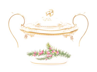 Lot 429 - SPODE CHINA - STAFFORD FLOWERS LIDDED SUGAR BOWL