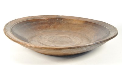 Lot 218 - LARGE 19TH CENTURY VICTORIAN SYCAMORE DAIRY / DOUGH BOWL