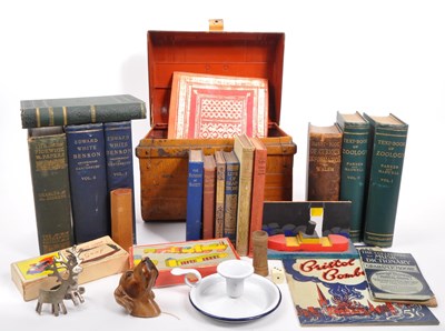 Lot 469 - COLLECTION OF MISCELLANEOUS ITEMS - STEAMER MENTAL CHEST