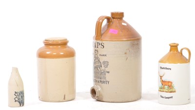 Lot 670 - BRISTOL LOCAL INTEREST - COLLECTION OF STONEWARE JUGS
