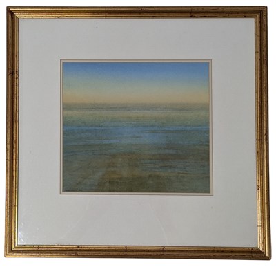 Lot 76 - PETER ATKIN (1926-2005) - NORTH NORFOLK MORNING - WATERCOLOUR ON PAPER PAINTING