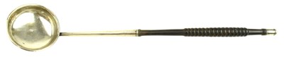 Lot 51 - SCOTTISH PROVINCIAL SILVER TODDY LADLE BY WILLIAM FERGUSON