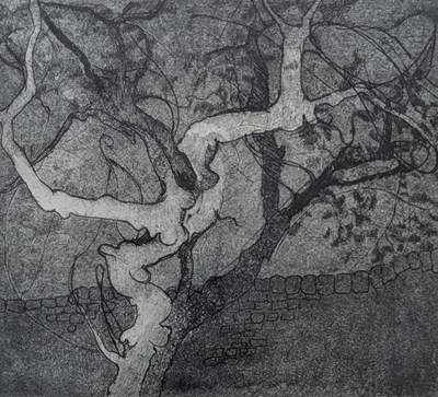 Lot 73 - CHUIK HULL - JOE'S TREE - ARTIST'S PROOF ETCHING
