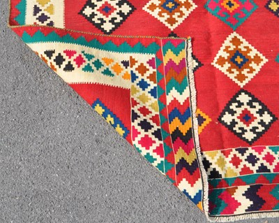 Lot 796 - SOUTH WEST PERSIAN QASHGAI KILIM RUG