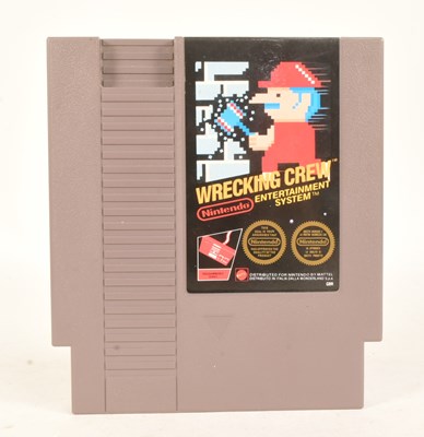 Lot 545 - RETRO GAMING - VINTAGE NINTENDO NES WRECKING CREW GAME