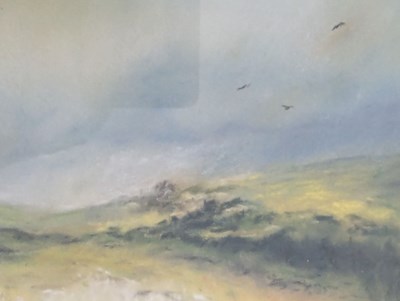Lot 88 - VICKI DIMMOCK (BRITISH MODERN) - SKY AND EARTH, ARTMOOR