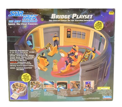 Lot 668 - STAR TREK - THE NEXT GENERATION - BRIDGE PLAYSET
