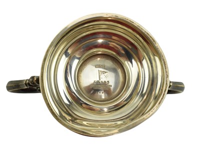Lot 1 - GEORGE V HALLMARKED SILVER TWIN HANDED CUP