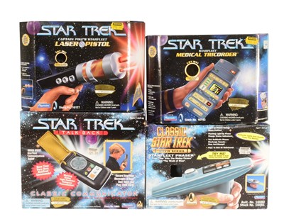 Lot 657 - STAR TREK - VINTAGE INTERACTIVE PLAYSETS