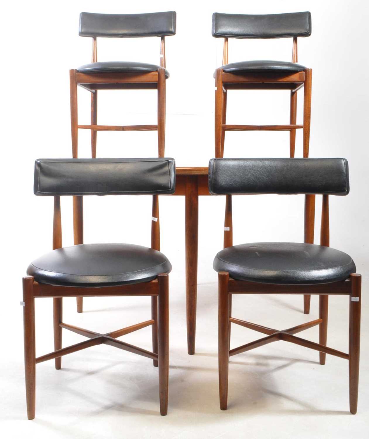 Lot 626 - VICTOR B WILKINS FOR G PLAN - TEAK MID CENTURY TALBE & CHAIRS