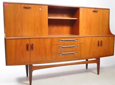 Lot 627 - VICTOR B WILKINS - G PLAN FURNITURE TEAK MID CENTURY HIGHBOARD