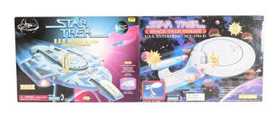 Lot 681 - STAR TREK - X2 VINTAGE STAR TREK PLAYSETS