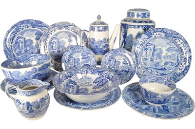 Lot 459 - COLLECTION OF 20TH CENTURY SPODES ITALIAN BLUE AND WHITE CERAMICS