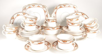 Lot 57 - ROSLYN CHINA EARLY 20TH CENTURY TWELVE PERSON TEA SERVICE