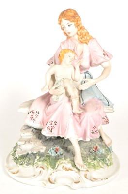 Lot 48 - CAPODIMONTE, ITALY - VINTAGE MID CENTURY LIMITED EDITION FIGURINE