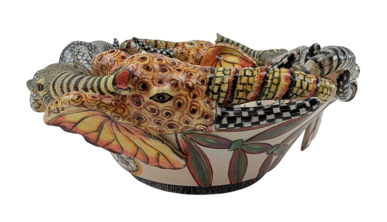 Lot 140 - MAYAHANYGNA FOR ARDMORE POTTERY - STUDIO ART BOWL