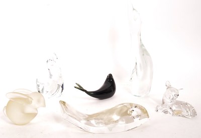 Lot 353 - COLLECTION OF MID CENTURY STUDIO GLASS ANIMALS