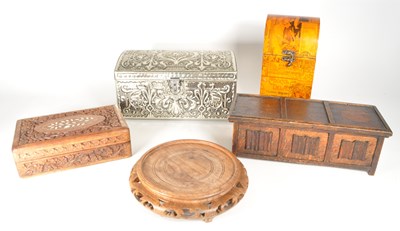 Lot 255 - COLLECTION OF 20TH CENTURY LIDDED BOXES