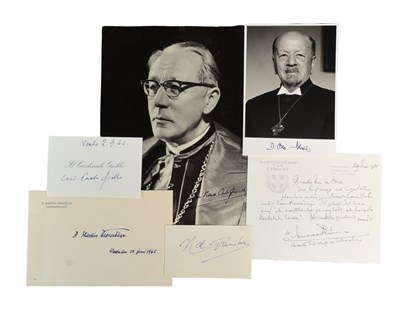 Lot 74 - RELIGION / THEOLOGY - VARIOUS LEADERS AUTOGRAPHS