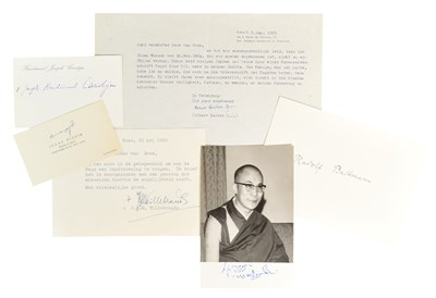 Lot 29 - RELIGION / THEOLOGY - COLLECTION OF AUTOGRAPHS