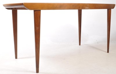 Lot 808 - BRITISH MODERN DESIGN - MID CENUTRY TEAK DINING TABLE