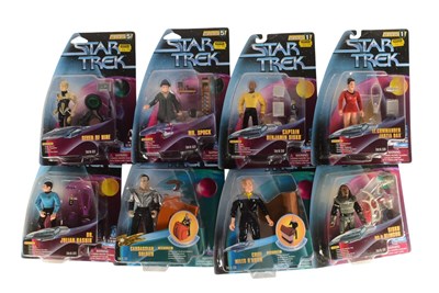 Lot 662 - STAR TREK - COLLECTION OF PLAYMATES CARDED ACTION FIGURES