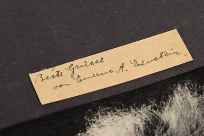 Lot 125 - SCIENCE - ALBERT EINSTEIN - AUTOGRAPH LETTER CLIPPING