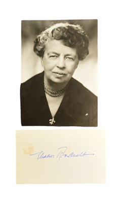 Lot 151 - PRESIDENTS - FIRST LADY - ELEANOR ROOSEVELT AUTOGRAPH