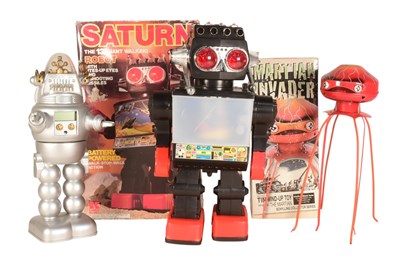 Lot 609 - RETRO TOYS - COLLECTION OF ROBOTS