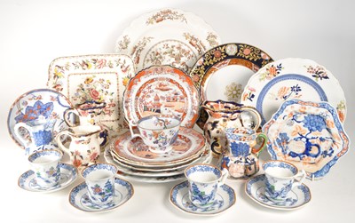 Lot 68 - COLLECTION OF LATE 19TH / EARLY 20TH CENTURY IRONSTONE CHINA