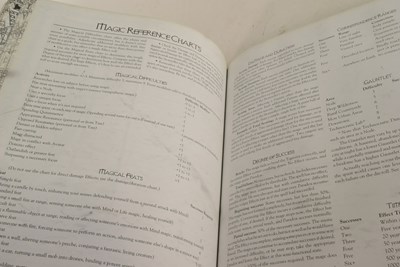 Lot 644 - MAGE: THE ASCENSION - WHITE WOLF HARD COVER RULE BOOK