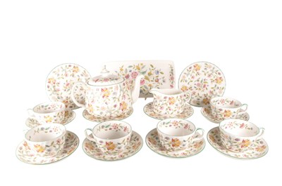 Lot 472 - MINTON HADDON HALL - LATE 20TH CENTURY CHINA TEA SERVICE
