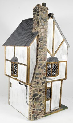 Lot 111 - DOLLS HOUSE - HAND MADE WOODEN DOLL HOUSE PUB