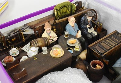 Lot 111 - DOLLS HOUSE - HAND MADE WOODEN DOLL HOUSE PUB