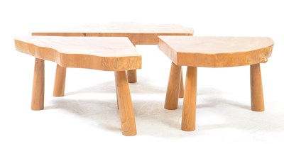 Lot 829 - CONTEMPORARY LIVING EDGE THREE COFFEE TABLES